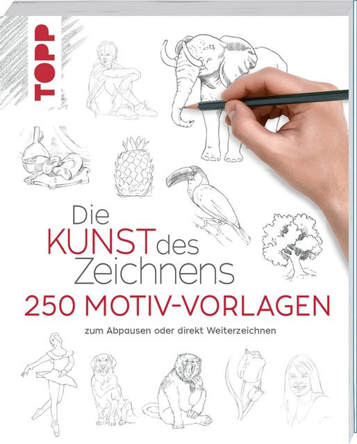 TOPP Die Kunst des Zeichnens 250 Motiv-Vorlagen - Bild 1