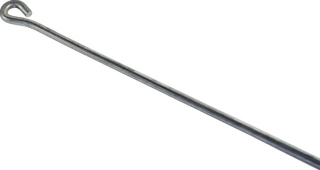 Saint-Gobain Rigips Draht mit Öse aus verzinktem Stahl, Farbe: Silber, 10 Stück, Durchmesser: 125 mm - Bild 1