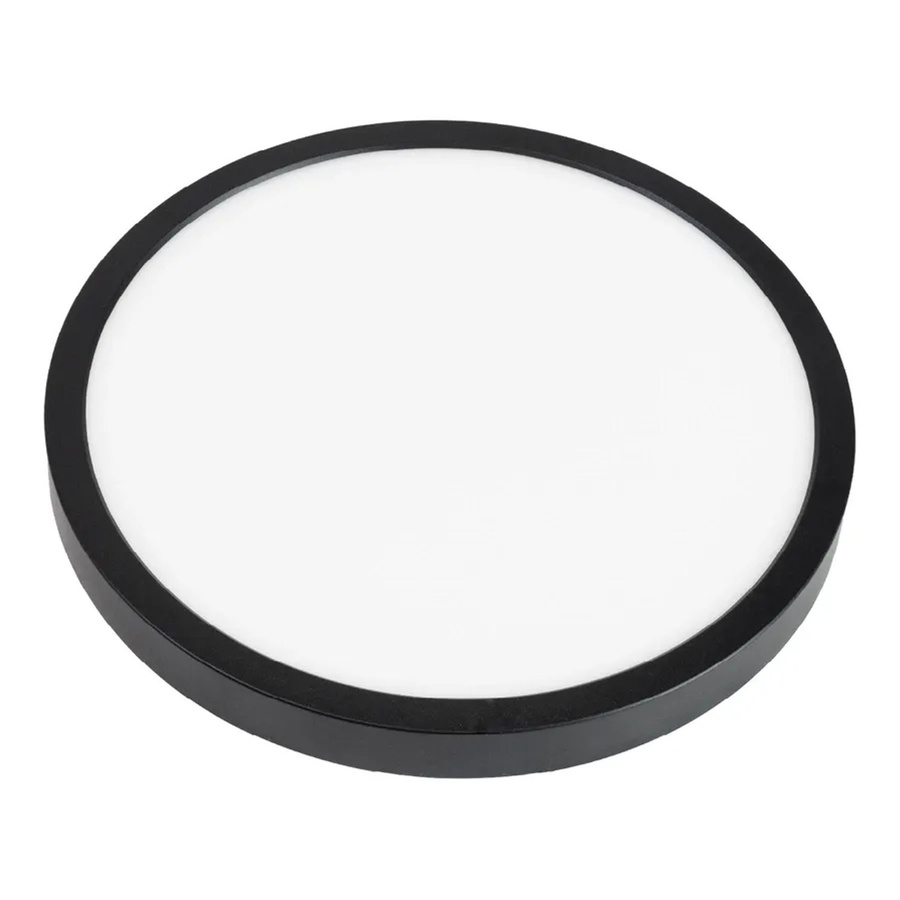 ENOVALITE LED Panel Einbauleuchte 18W Schwarz dimmbar mit variablem Farbtemperaturbereich 2700-5700K - Bild 2