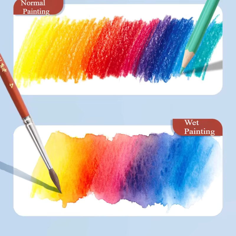 Faber Castell Aquarell-Bleistift-Set, Mehrfarbig, Dreieckige Form für optimalen Griff - Bild 4