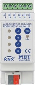 MDT technologies LED Controller 4-Kanal RGBW Dimmer REG AKD-0424R2.02 - Bild 1