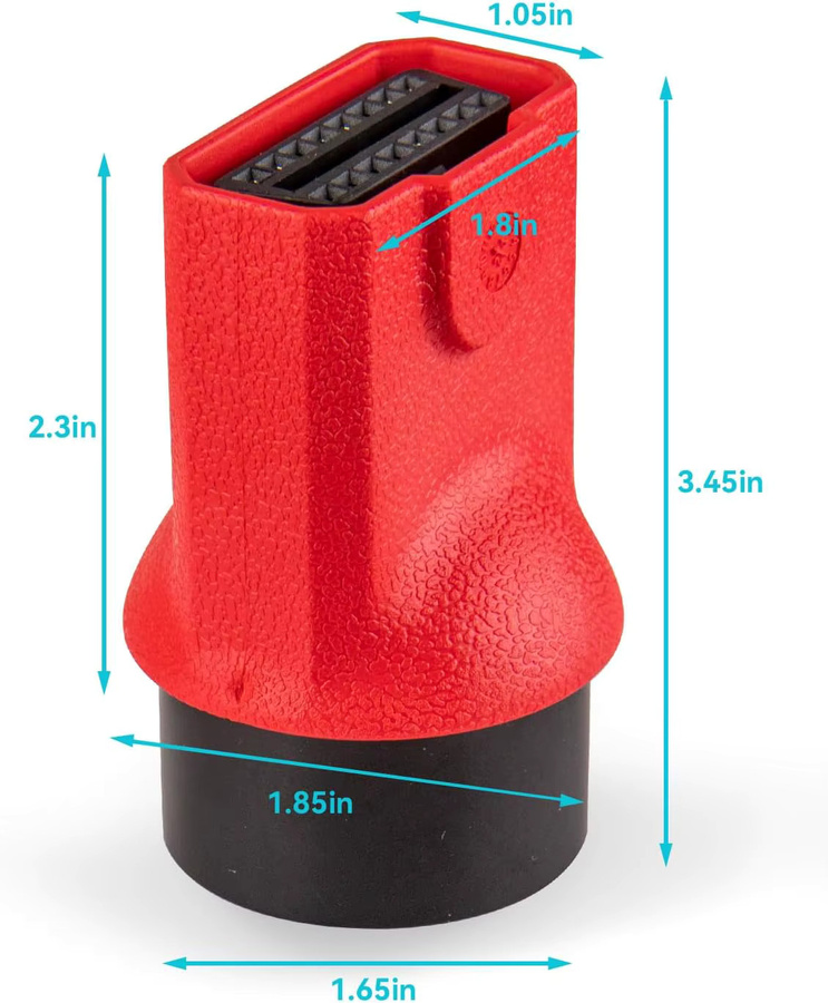 Autel BMW 20 Pin auf 16 Pin OBD2 Adapter für MaxiSys MS906 MS908 Diagnose Werkzeug in Rot - Bild 4