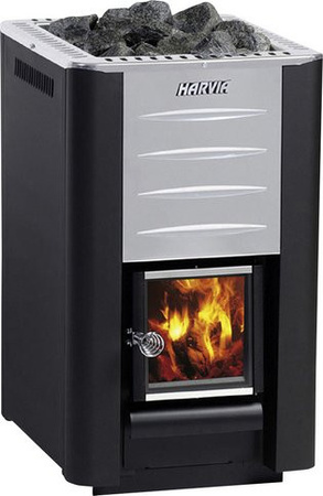 Wolff Finnhaus Saunaofen Harvia 20 Pro ohne Steuerung, 18 kW, Schwarz