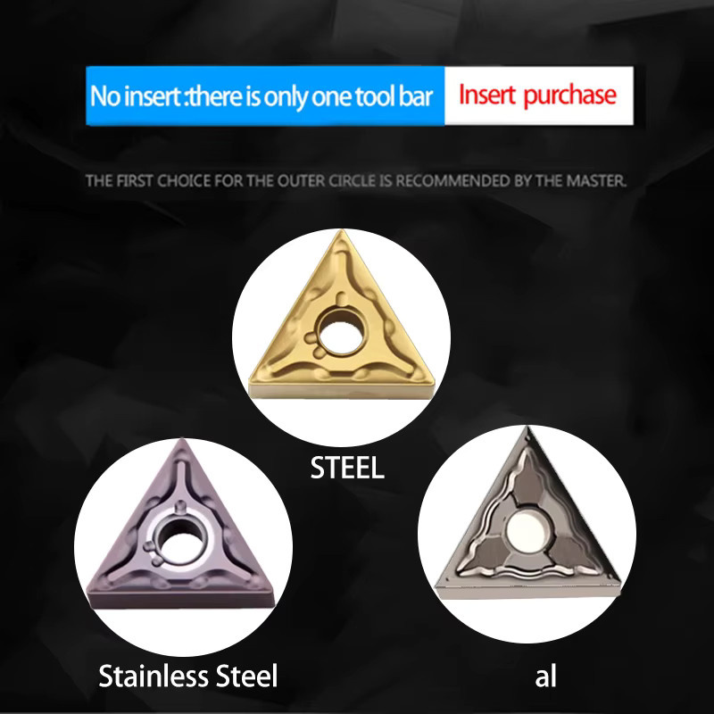 KaKarot Externer Drehwerkzeughalter MTQNR mit Hartmetalleinsätzen für Drehmaschinen - Bild 4
