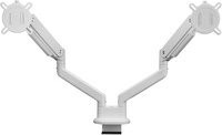 One For All Solid Universal-Doppelmonitorarm DM 4220, Weiß - Bild 1