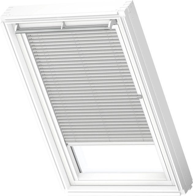 Velux Jalousie Manuell PAL MK06 78 cm x 118 cm Silber Gebürstet - Bild 1