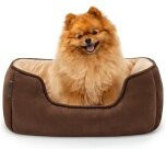 Lionto 2-in-1 Hundebett und Hundekissen S in Microfaser - Bild 1