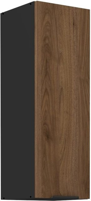 Küchen Hängeschrank MONZA in Okapi Nußbaum, Höhe: 90 cm, Breite: 30 cm, matt - Bild 1