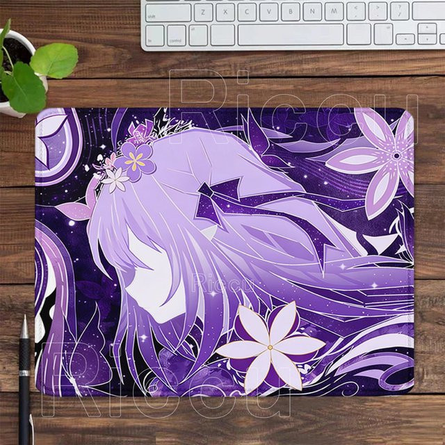 Riccu Gaming Mauspad Firefly Silver Wolf Honkai Star Rail in Silver mit HD-Druck - Bild 1