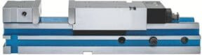 RÖHM NC-Kraftspanner RBAW Größe 4 mit einer Backenbreite von 160 mm in Blau und Stahl - Bild 1
