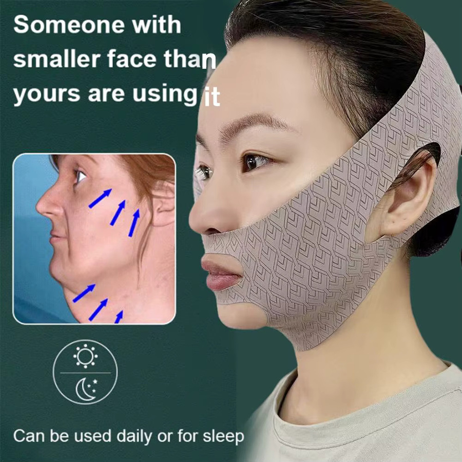 SADOER Chin-Up-Maske V-Line Gesichtsstraffungsgurt - Bild 2