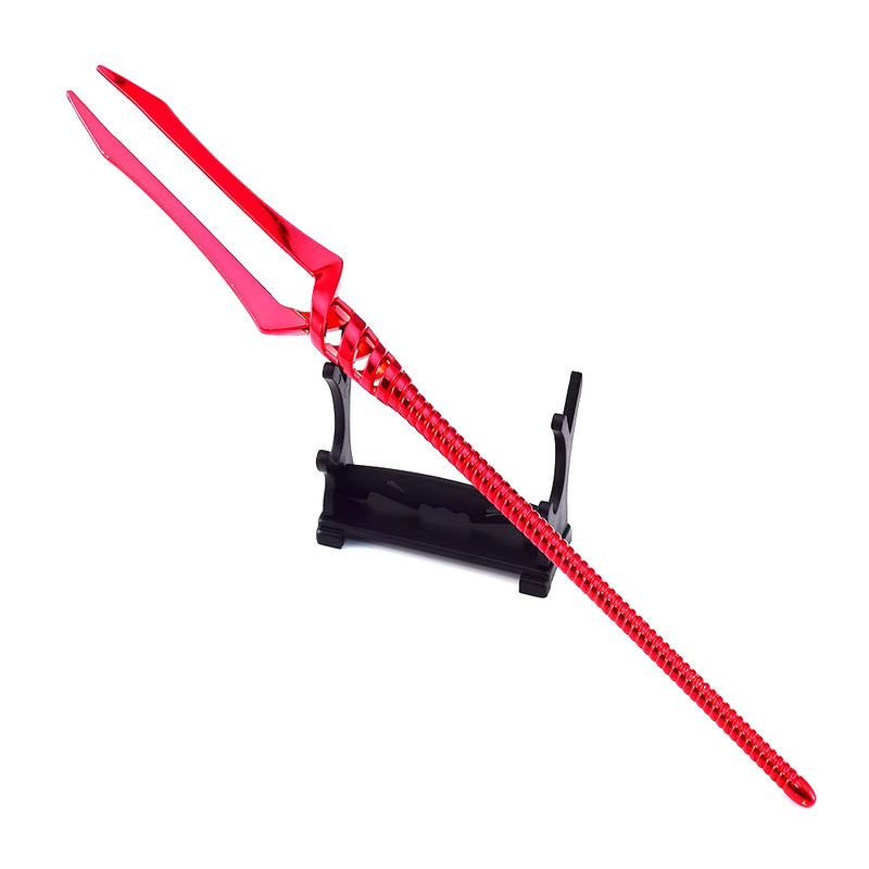 Bandai Anime EVA Ayanami Rei Speer von Longinus Figur in Rot aus Metall, Höhe: 30 cm - Bild 3