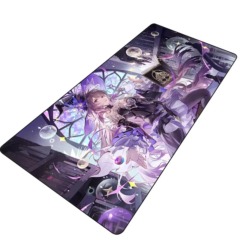 Kawaii Magic Anime Girl Herta Mauspad für Honkai Star Rail in Lila - Bild 2