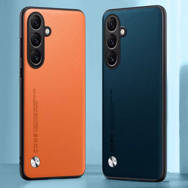 Luxus PU Leder Handyhülle für Samsung Galaxy S25 Plus, S25 FE und S25 Ultra 5G in Lila mit TPU Silikon Schutzhülle - Bild 2
