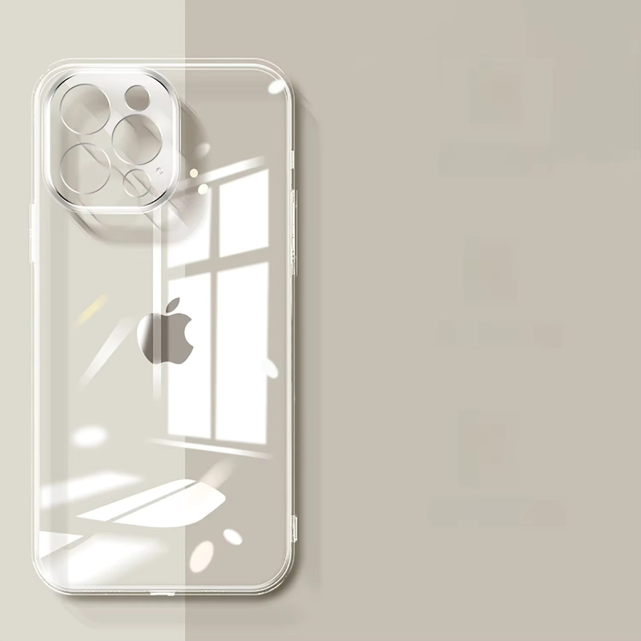 GRTEXP Transparente TPU-Schutzhülle aus Silikon für iPhone 15 14 13 12 11 Pro Max Plus XS XR 7 8 – Stoßfeste und ultradünne Silikonhülle - Bild 1