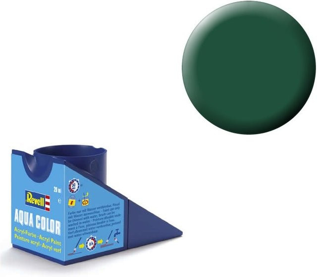 Revell Aqua-Farbe Dunkelgrün, matt, 18ml - Bild 2