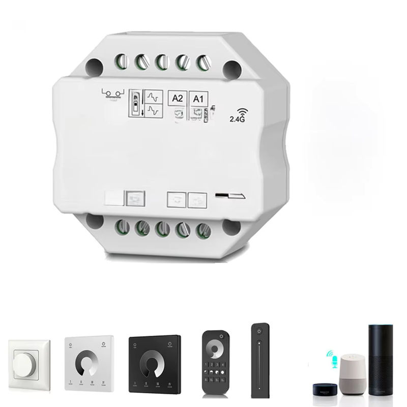 Tuya Smart WiFi LED Dimmer Controller mit RF Push-Schalter und Fernbedienung, Weiß, kompatibel mit Alexa und Google Assistant - Bild 5