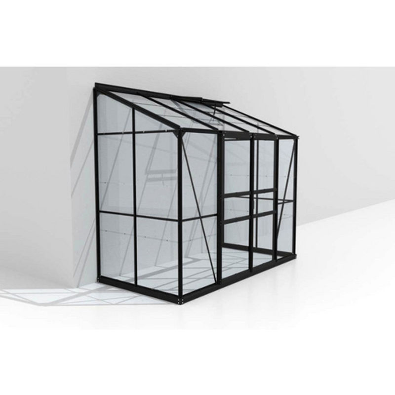 Vitavia Anlehngewächshaus Styx 3300, schwarz, B/H/T: 25,5 x 222 x 131,5 cm - Bild 4