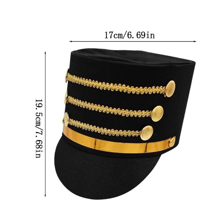 Nussknacker Hut Cosplay Accessoire Zylinder, schwarz - Bild 1