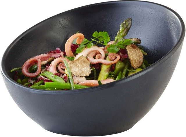 APS Schale ZEN aus Melamin in Schwarz, rund, 300 ml, Ø: 16 cm, H: 10 cm - Bild 1