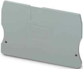 Phoenix Contact Deckel D-ST 10 in Grau, B: 71,5 mm, H: 2,2 mm, T: 49,9 mm - Bild 1