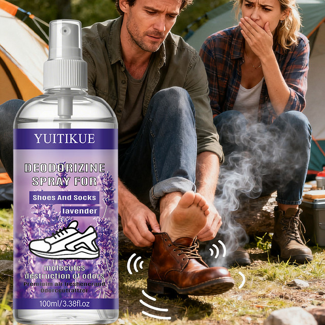 YUITIKUE Schuh- und Socken-Deodorant-Spray Lavendel, 100 ml - Bild 1