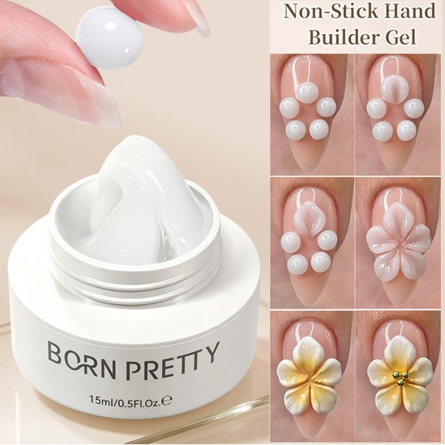 BORN PRETTY 5D Modelliergel, 15 ml, Glänzend - Bild 1