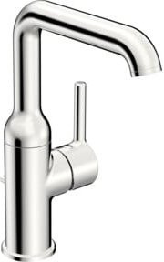 Hansa Waschtisch-Einhebelmischer Hansavantis Style in Chrom mit schwenkbarem Auslauf und Pop-up-Abfluss - Bild 1