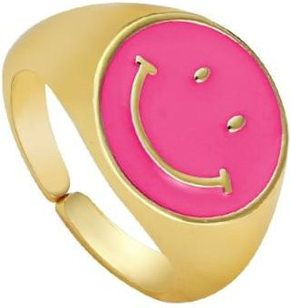 YIRAN Jewelry Ringe, Emaille, Mehrfarbig, Kupfer, Damen - Bild 1