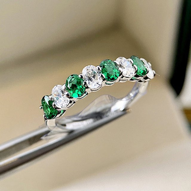 Huitan Chic Ring, Silber, Zirkonia, Damen - Bild 1
