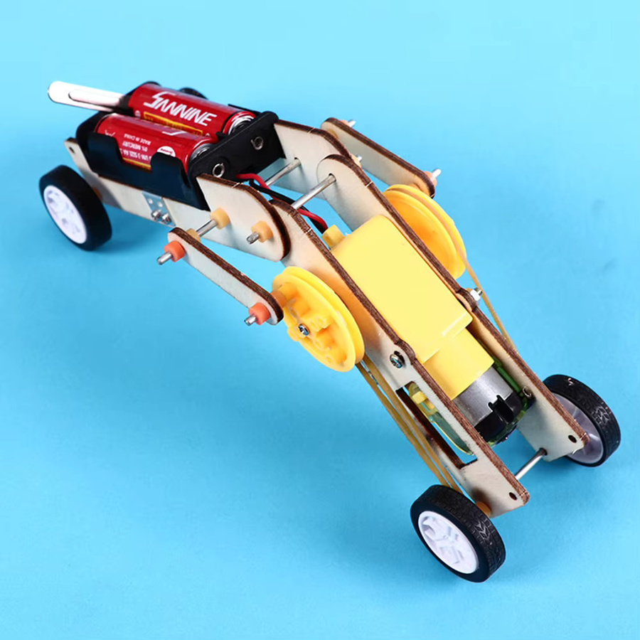 APWIKOGER Dampf-Elektronik DIY Wurm-Kriechroboter Wissenschafts-Experimentier-Set - Bild 2