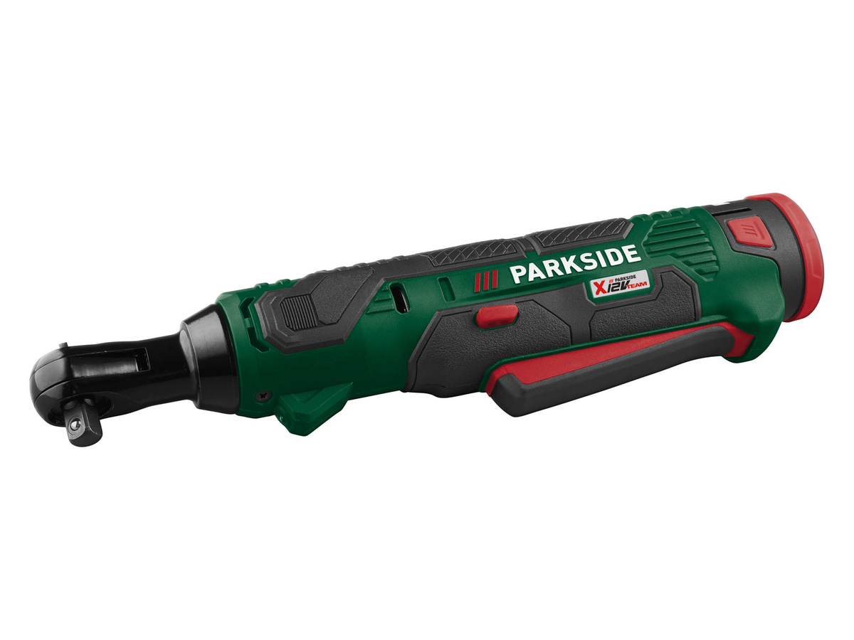 Parkside 12 V Akku-Ratsche PAR 12 B1 in Grün mit Akku und Ladegerät - Bild 2