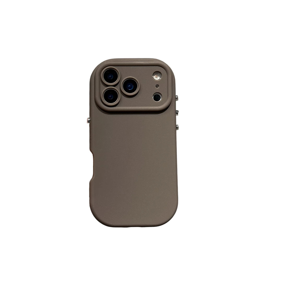 szHAIyu Flüssige Silikon-Schutzhülle für Apple iPhone in Beige mit Soft-Touch-Oberfläche - Bild 3