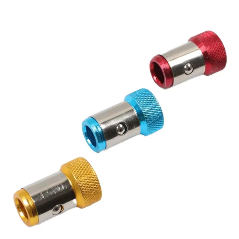 Tizer Magnetischer Ring-Bit für Schraubendreher, rutschfest und universell einsetzbar, Gelb/Mehrfarbig - Bild 2