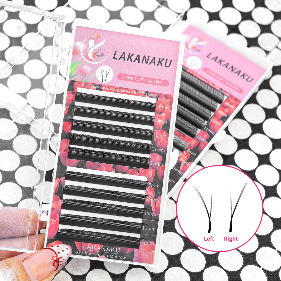 LAKANAKU Fox YY Wimpernverlängerungen, natürlich, Unisex - Bild 5