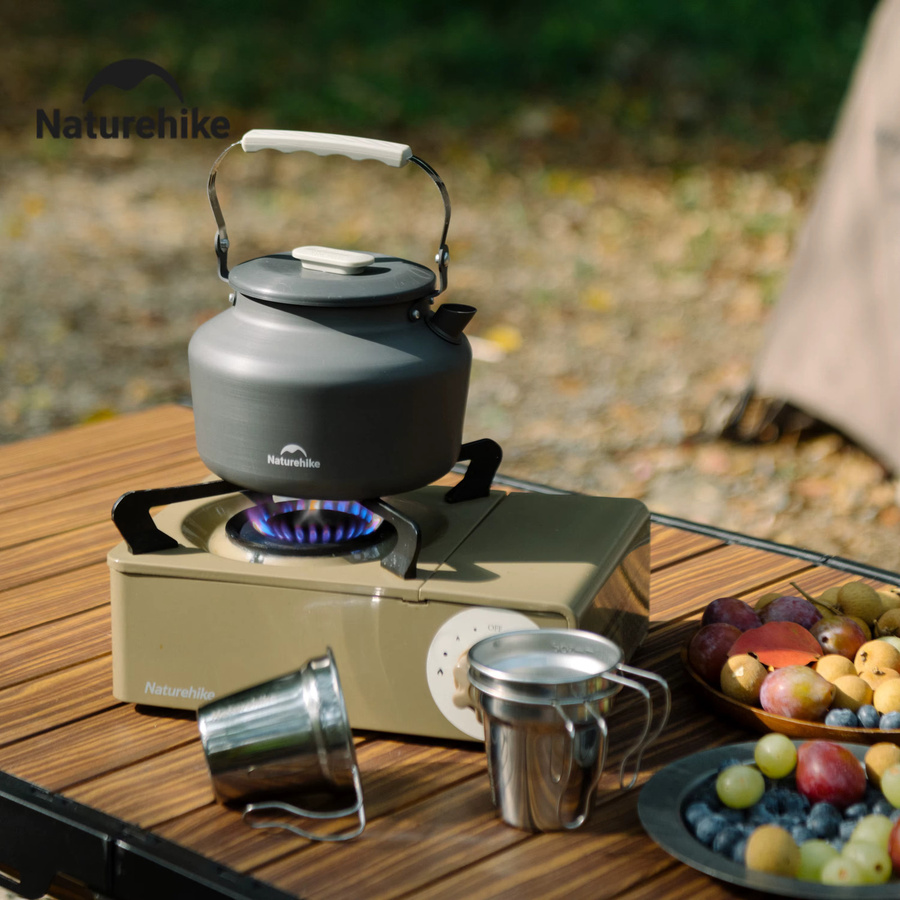 Naturehike Camping-Wasserkocher-Set mit 4,5 l Kapazität für Outdoor und Reise - Bild 2