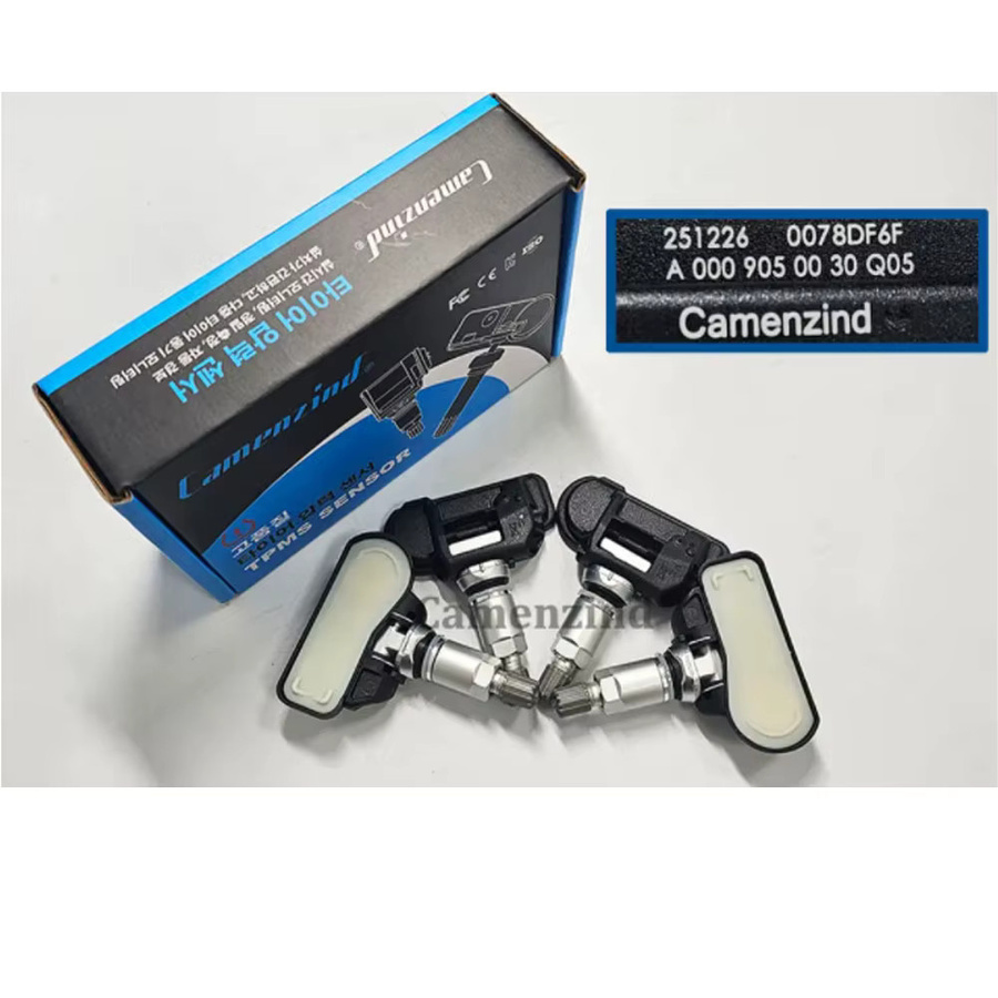 4er Set Vorprogrammierter TPMS Reifendruckkontrollsystem Sensor 433MHz für Mercedes-Benz SLK250 SL550 R350 ML350 GLK - Bild 3