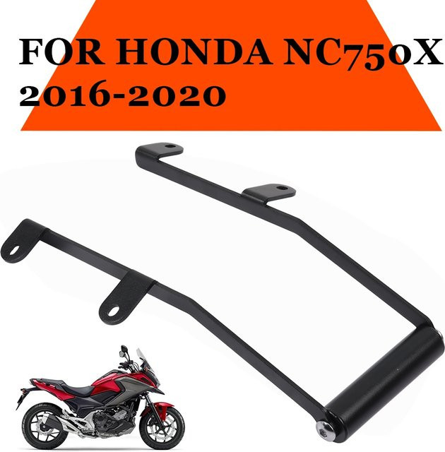 S2R GPS Navigation Halterung für Honda NC 750X, schwarzer Telefonhalter für die Lenkeraufnahme - Bild 1