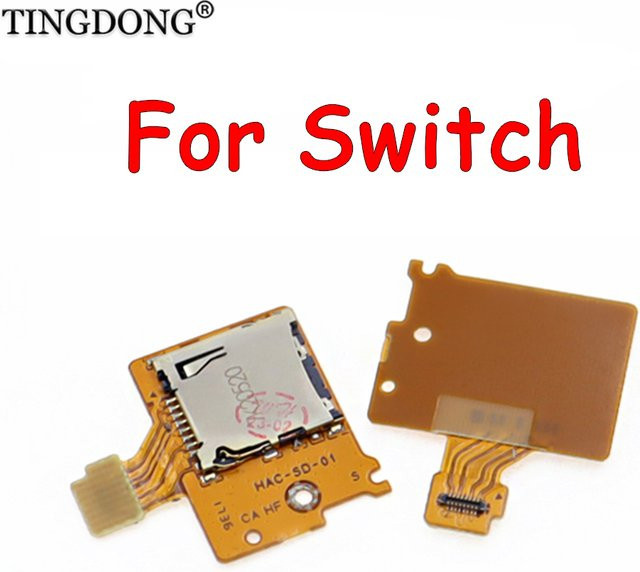 TingDong Ersatzteil für Nintendo Switch TF SD-Kartenleser-Slot-Steckplatz - Bild 1