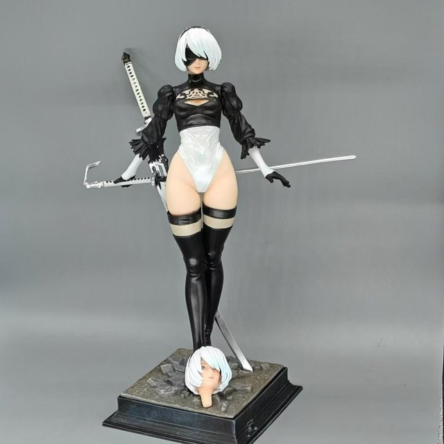 Yiran toy 1 NieR: Automata Yorha Nr. 2 Typ B 2B Actionfigur PVC 28cm - Bild 1