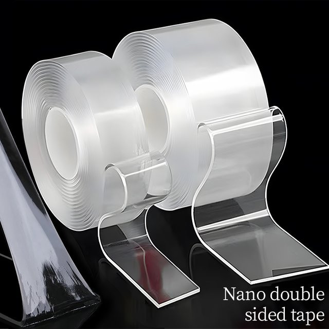 Ultrastarkes Nano-Klebeband doppelseitig, transparent und wasserdicht - Bild 1