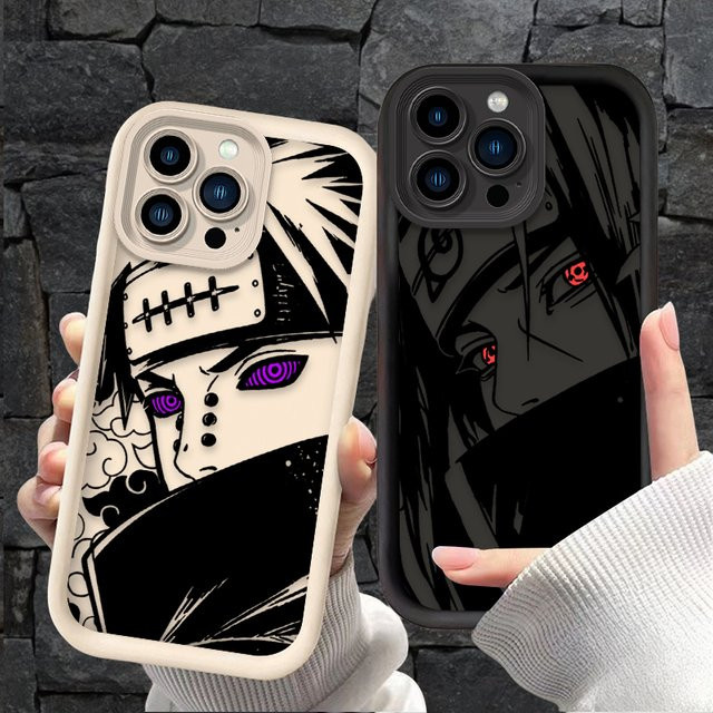 Bandai Naruto Uchiha Itachi Pain Handyhülle aus weichem TPU für iPhone Modelle in Multicolour - Bild 1