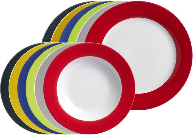 Ritzenhoff & Breker Tafelservice Doppio 12er Set Multicolor - Bild 1