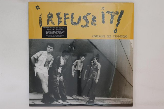 LP Refuse It - Cronache Del Videotopo von Spittle, Rock/Punk Vinyl, beige/multicolour, 2018, gebraucht - Bild 1