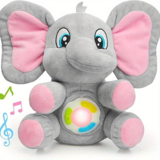 Discover Intime Musikalischer Elefant Plüschtier mit Musik und Licht - Bild 1
