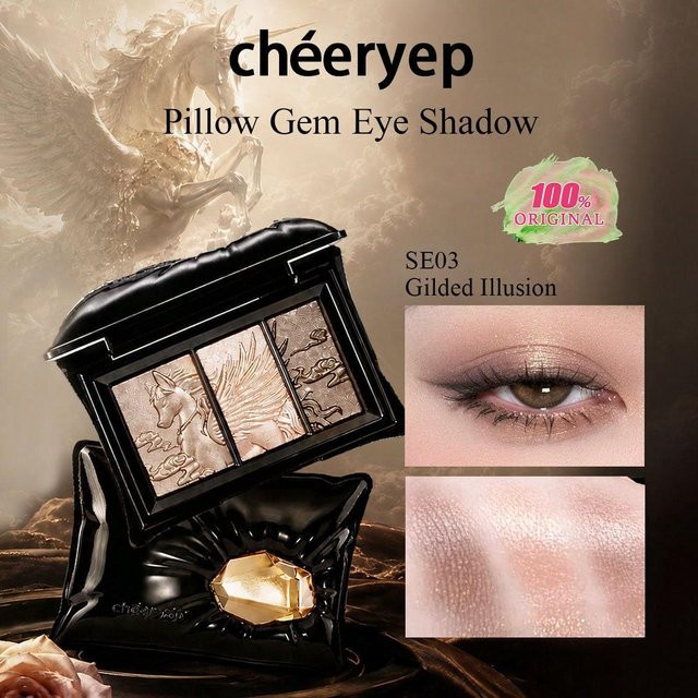 Cheeryep Gilded Illusion Lidschatten, Matt, 5,5 g - Bild 1