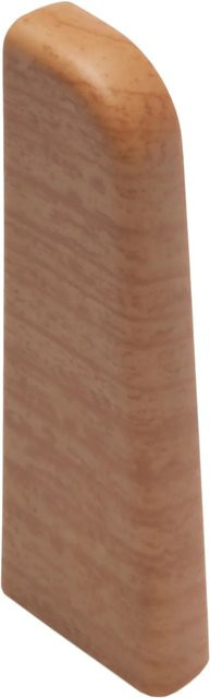 OBI Endstück Kirsche in Braun aus Kunststoff, 2 Stück, B: 60 mm, T: 20 mm - Bild 1