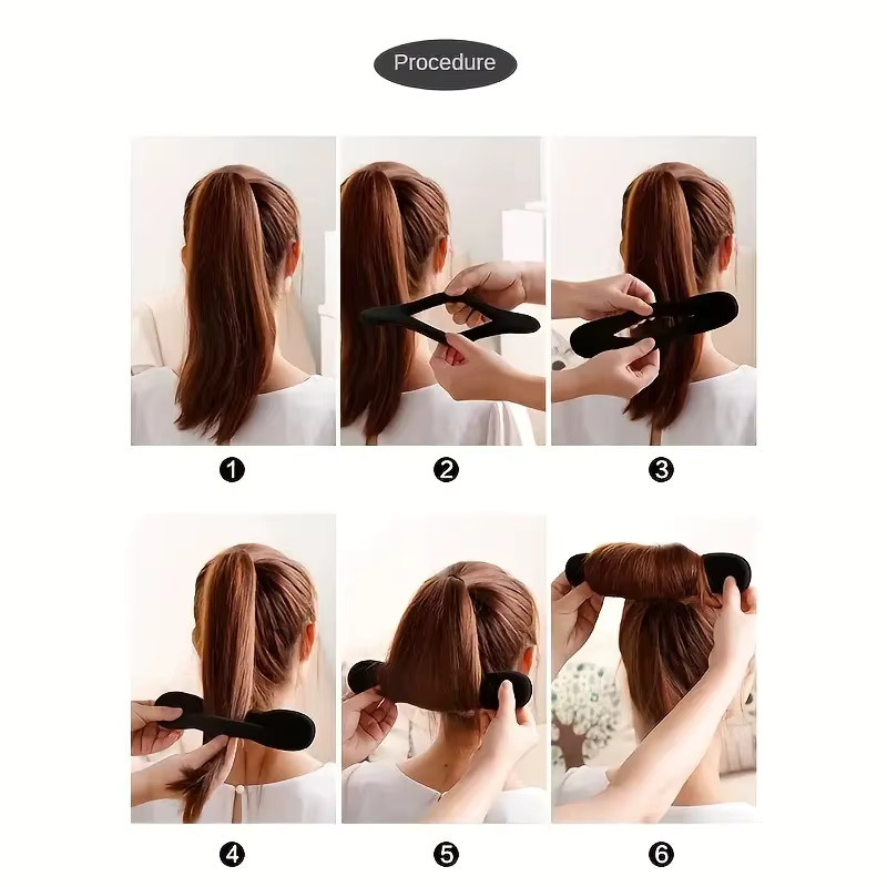 2 Stück Kugelkopf Haar Lockenwickler, Haarstyling-Stick - Bild 5