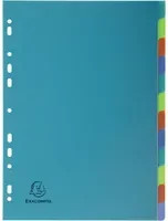 Exacompta Ordnerregister Forever A4 in Blau und Multicolour - Bild 1