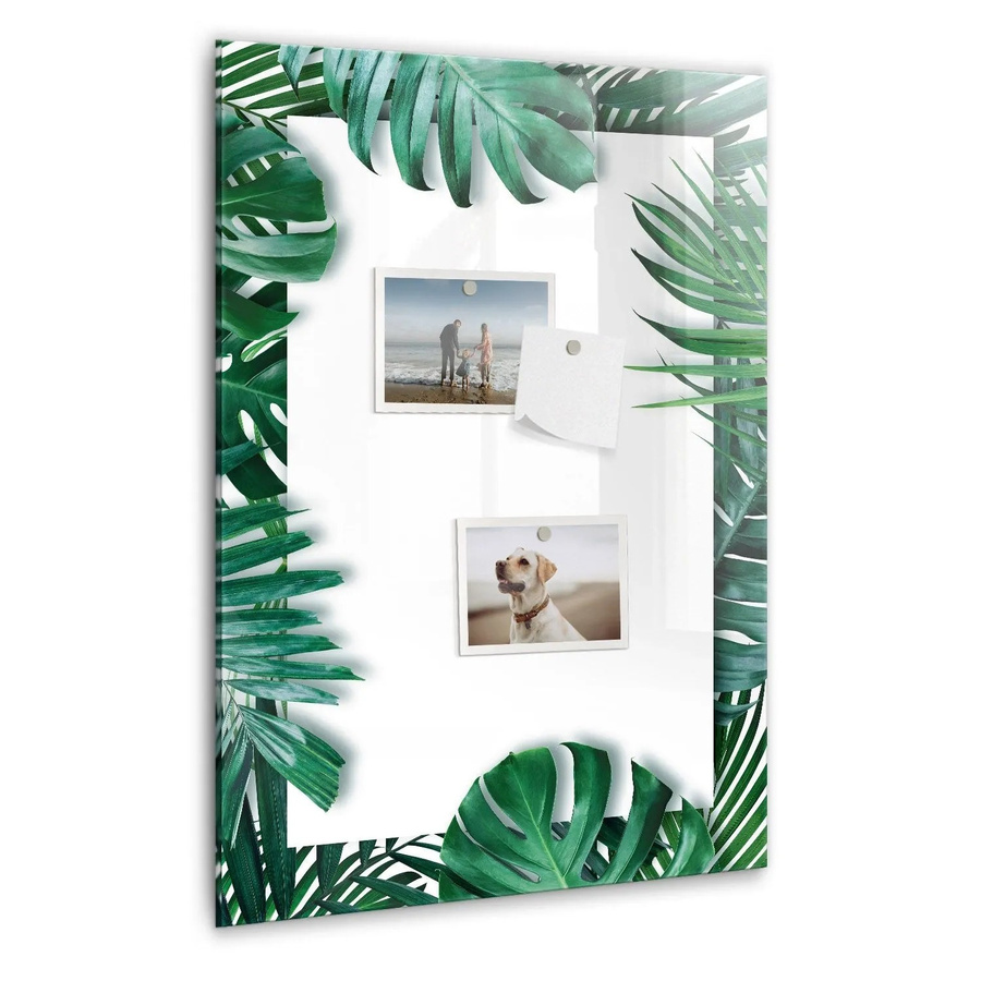 Tulup Magnetische Glastafel Monstera Rahmen B/H: 40 x 60 cm - Bild 2